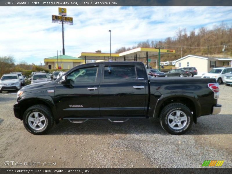 Black / Graphite Gray 2007 Toyota Tundra Limited CrewMax 4x4