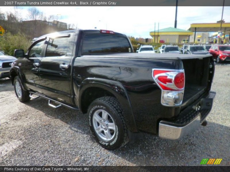 Black / Graphite Gray 2007 Toyota Tundra Limited CrewMax 4x4