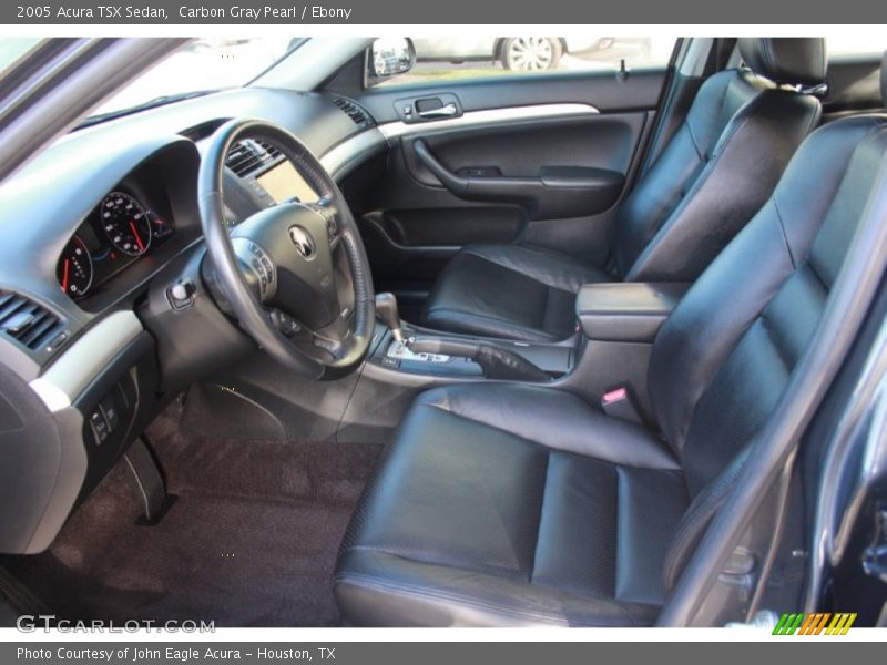 Carbon Gray Pearl / Ebony 2005 Acura TSX Sedan