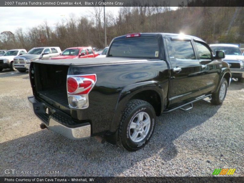 Black / Graphite Gray 2007 Toyota Tundra Limited CrewMax 4x4