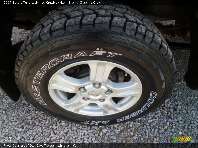 Black / Graphite Gray 2007 Toyota Tundra Limited CrewMax 4x4