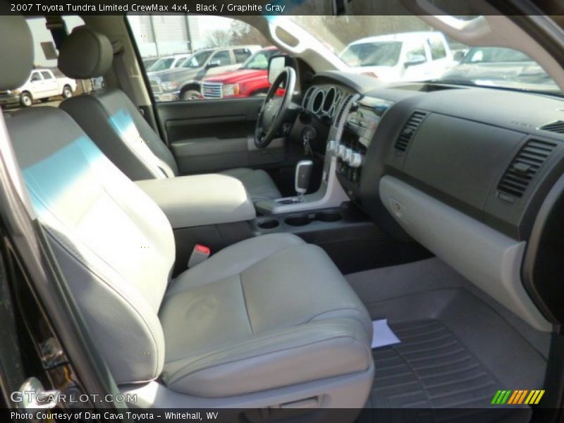 Black / Graphite Gray 2007 Toyota Tundra Limited CrewMax 4x4