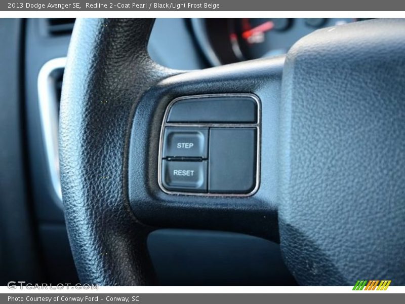 Redline 2-Coat Pearl / Black/Light Frost Beige 2013 Dodge Avenger SE