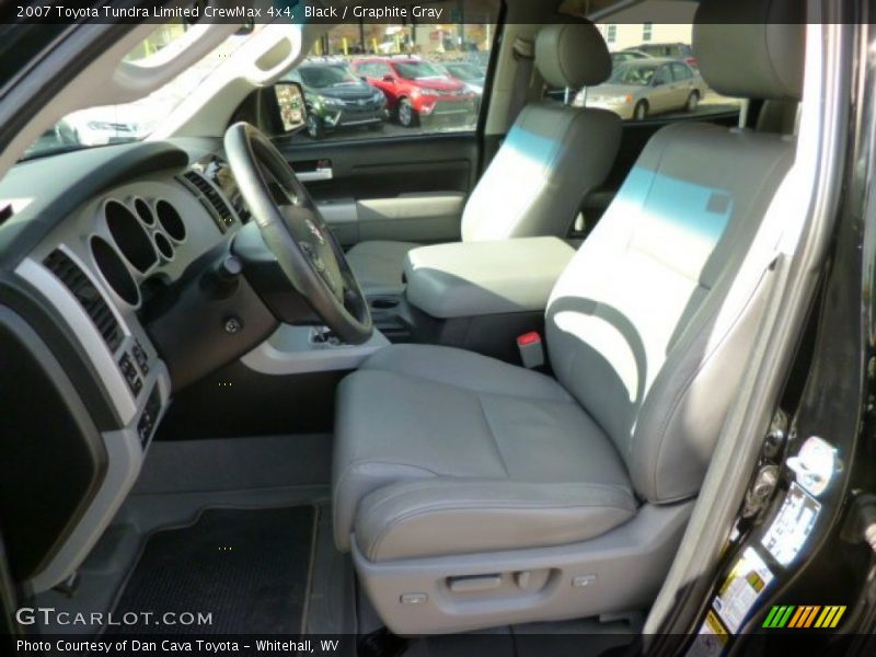Black / Graphite Gray 2007 Toyota Tundra Limited CrewMax 4x4