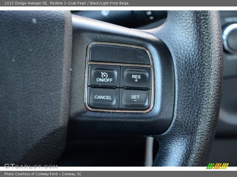 Redline 2-Coat Pearl / Black/Light Frost Beige 2013 Dodge Avenger SE