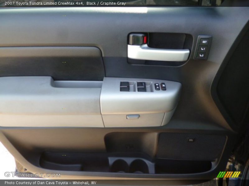 Black / Graphite Gray 2007 Toyota Tundra Limited CrewMax 4x4