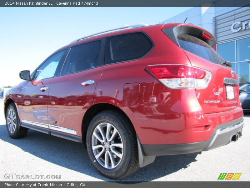 Cayenne Red / Almond 2014 Nissan Pathfinder SL