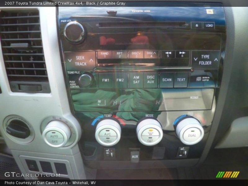 Black / Graphite Gray 2007 Toyota Tundra Limited CrewMax 4x4
