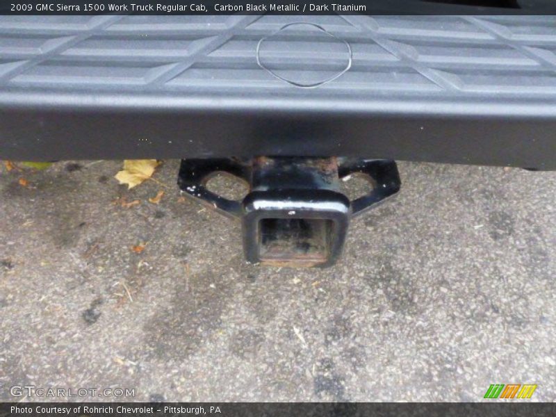 Carbon Black Metallic / Dark Titanium 2009 GMC Sierra 1500 Work Truck Regular Cab