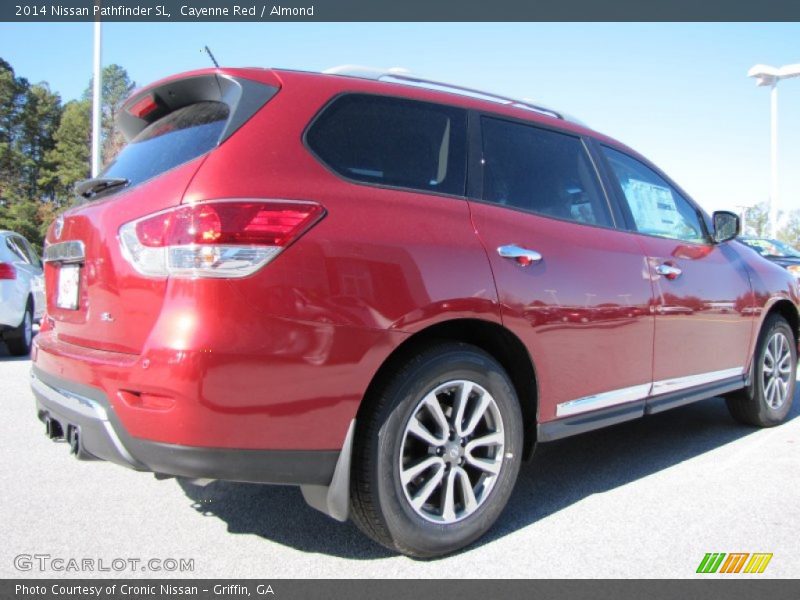 Cayenne Red / Almond 2014 Nissan Pathfinder SL