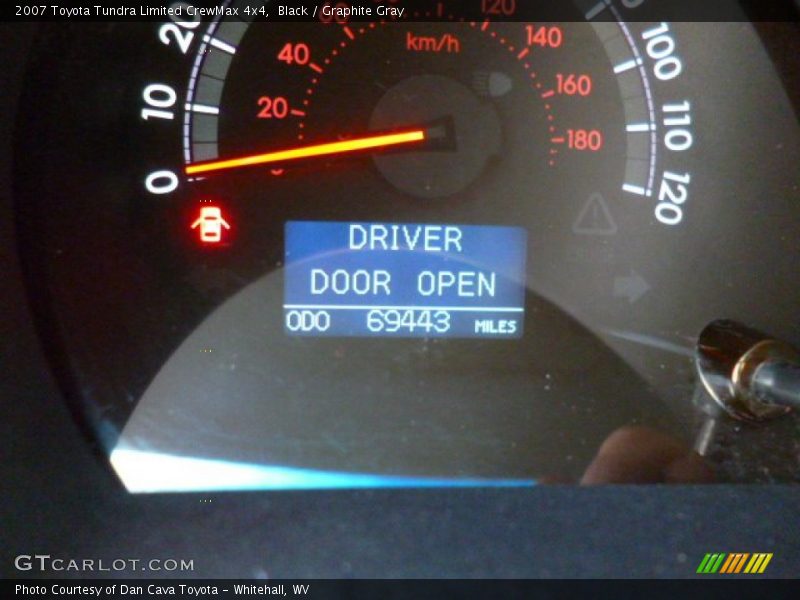 Black / Graphite Gray 2007 Toyota Tundra Limited CrewMax 4x4