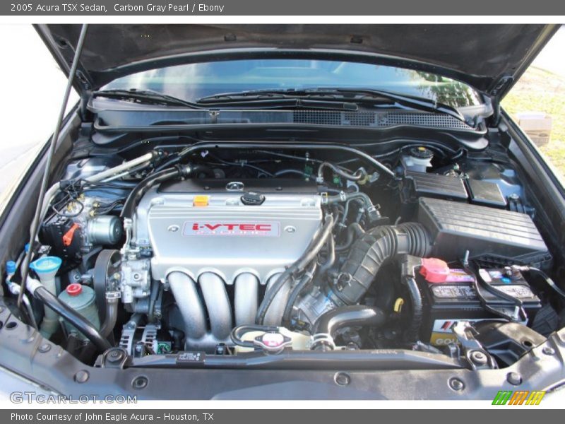 Carbon Gray Pearl / Ebony 2005 Acura TSX Sedan