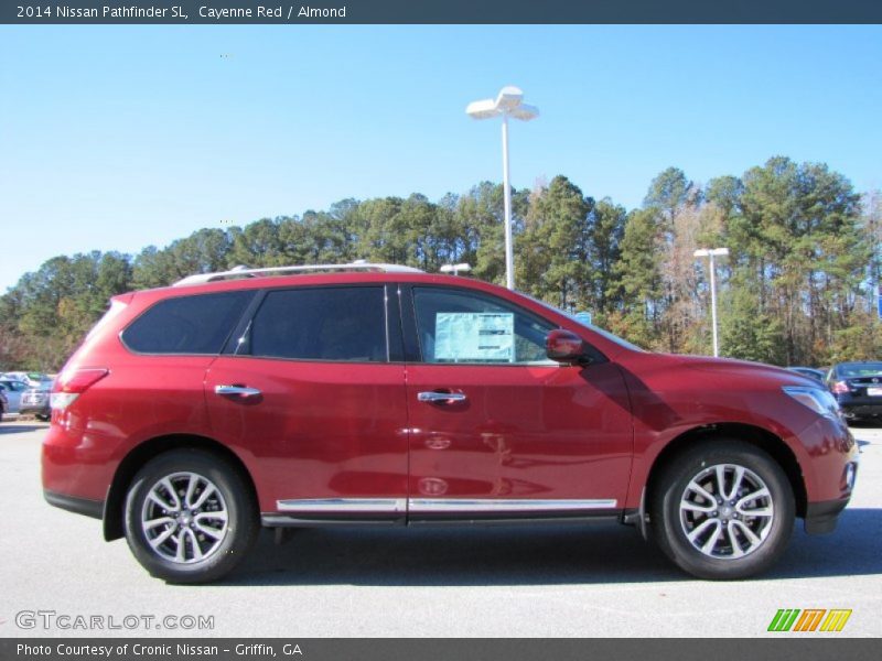 Cayenne Red / Almond 2014 Nissan Pathfinder SL