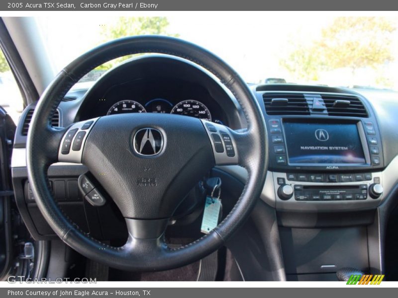 Carbon Gray Pearl / Ebony 2005 Acura TSX Sedan