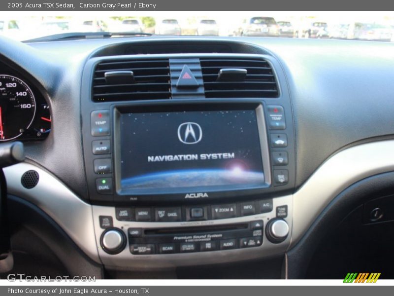 Carbon Gray Pearl / Ebony 2005 Acura TSX Sedan