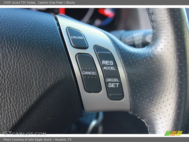 Carbon Gray Pearl / Ebony 2005 Acura TSX Sedan