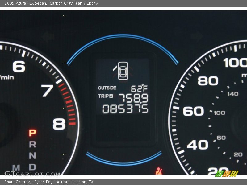 Carbon Gray Pearl / Ebony 2005 Acura TSX Sedan