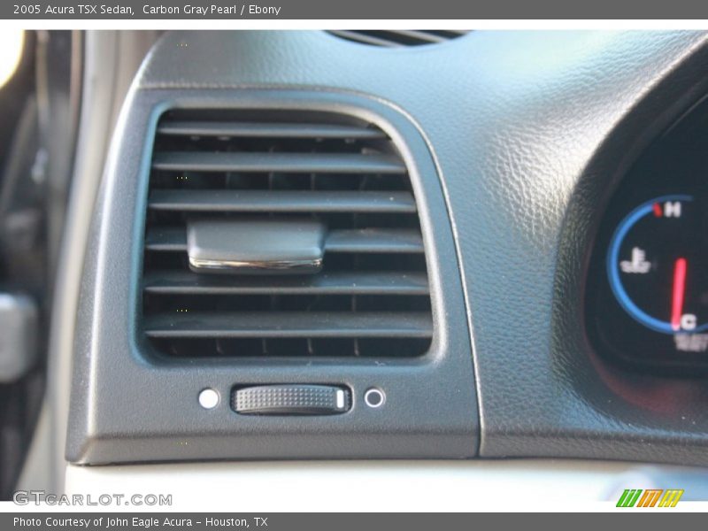 Carbon Gray Pearl / Ebony 2005 Acura TSX Sedan