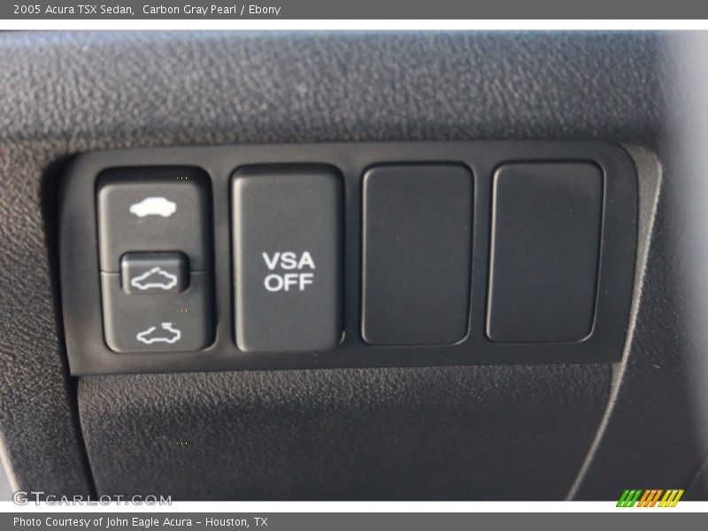 Carbon Gray Pearl / Ebony 2005 Acura TSX Sedan
