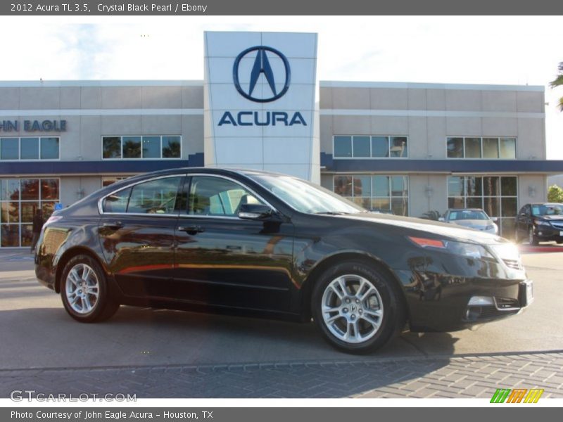 Crystal Black Pearl / Ebony 2012 Acura TL 3.5