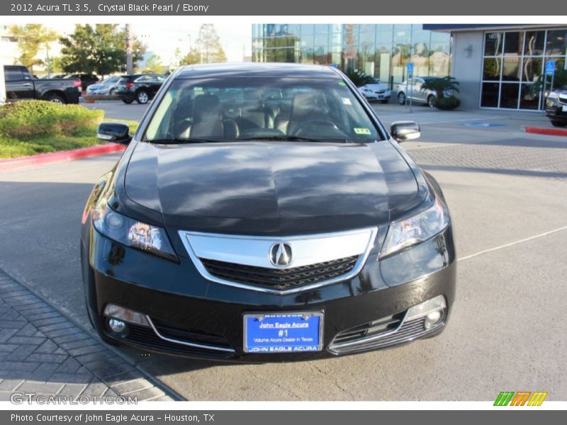 Crystal Black Pearl / Ebony 2012 Acura TL 3.5