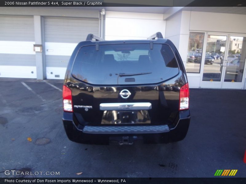 Super Black / Graphite 2006 Nissan Pathfinder S 4x4