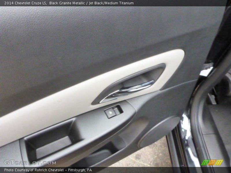 Black Granite Metallic / Jet Black/Medium Titanium 2014 Chevrolet Cruze LS