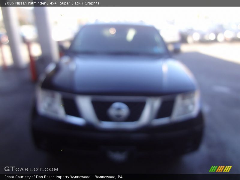 Super Black / Graphite 2006 Nissan Pathfinder S 4x4