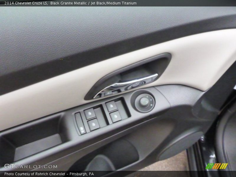 Black Granite Metallic / Jet Black/Medium Titanium 2014 Chevrolet Cruze LS