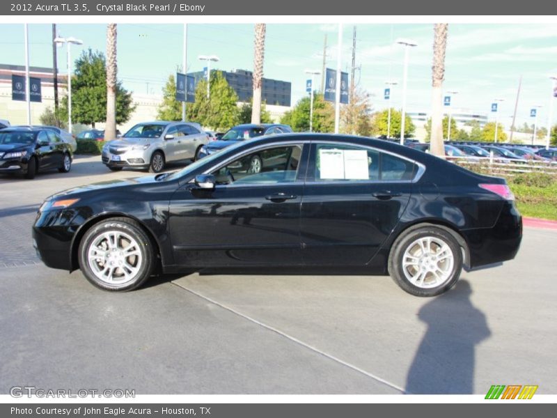 Crystal Black Pearl / Ebony 2012 Acura TL 3.5