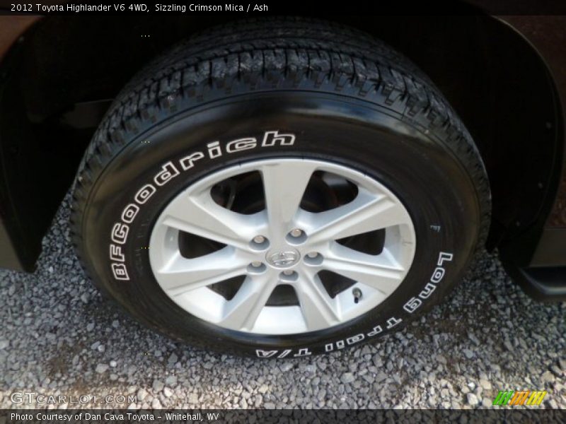Sizzling Crimson Mica / Ash 2012 Toyota Highlander V6 4WD