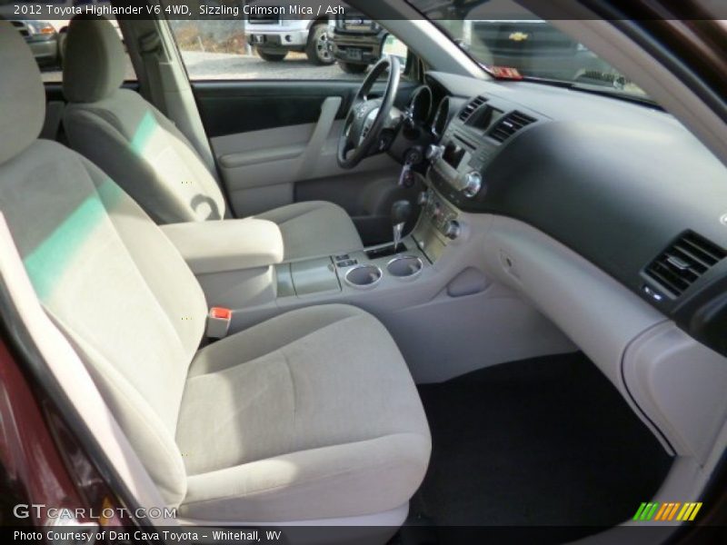 Sizzling Crimson Mica / Ash 2012 Toyota Highlander V6 4WD