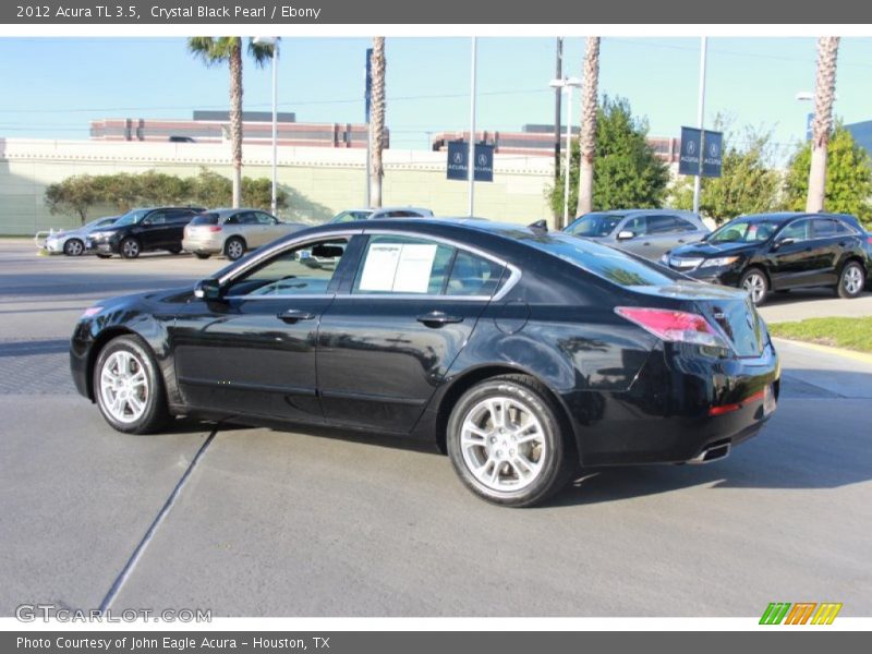 Crystal Black Pearl / Ebony 2012 Acura TL 3.5