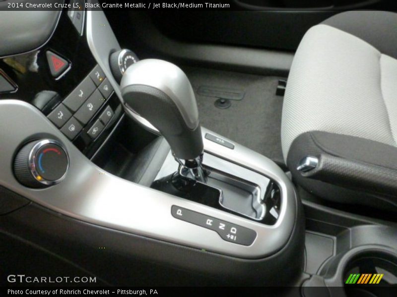 Black Granite Metallic / Jet Black/Medium Titanium 2014 Chevrolet Cruze LS