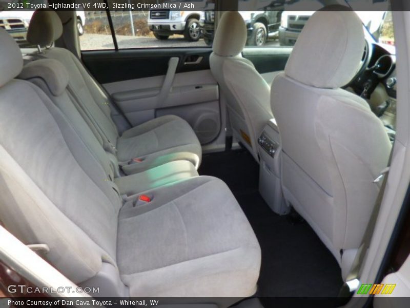 Sizzling Crimson Mica / Ash 2012 Toyota Highlander V6 4WD