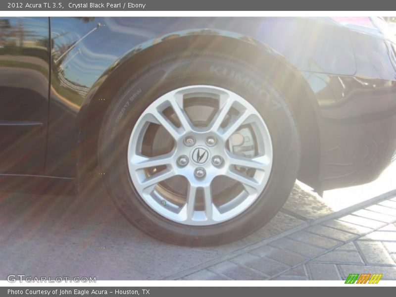 Crystal Black Pearl / Ebony 2012 Acura TL 3.5