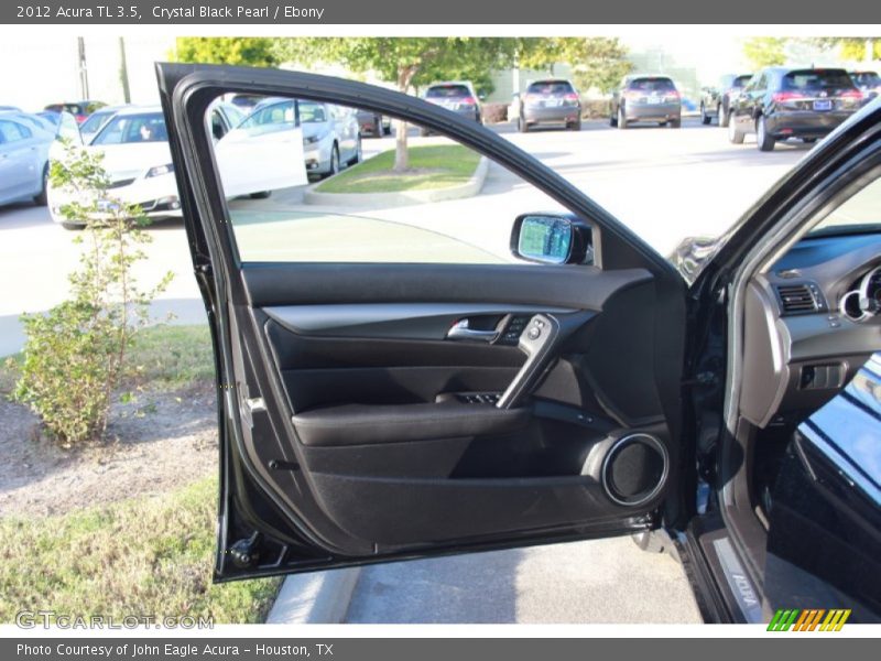 Crystal Black Pearl / Ebony 2012 Acura TL 3.5