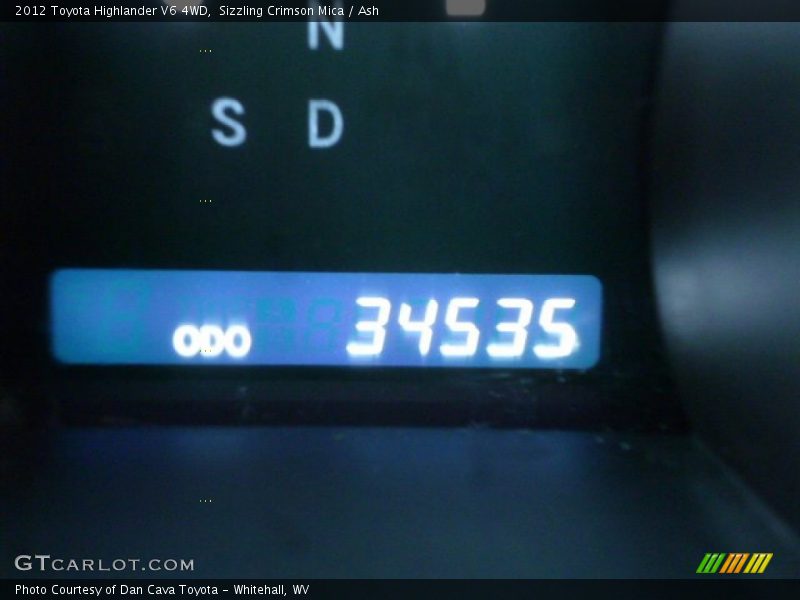 Sizzling Crimson Mica / Ash 2012 Toyota Highlander V6 4WD