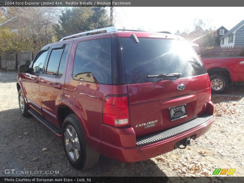 Redfire Metallic / Medium Parchment 2004 Ford Explorer Limited 4x4