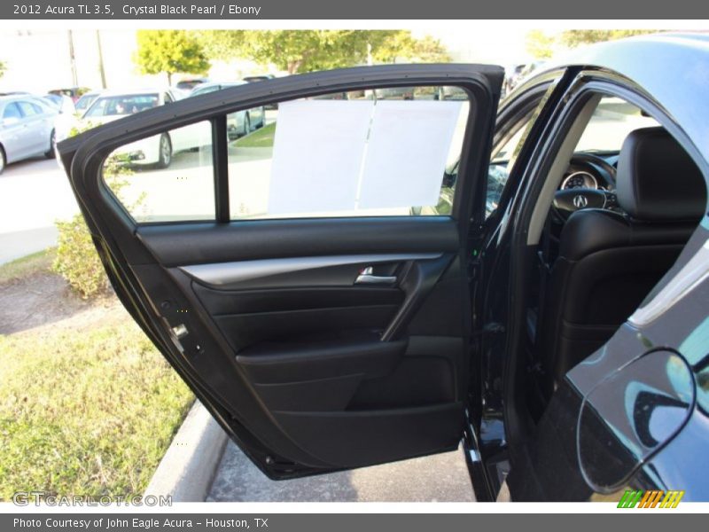 Crystal Black Pearl / Ebony 2012 Acura TL 3.5