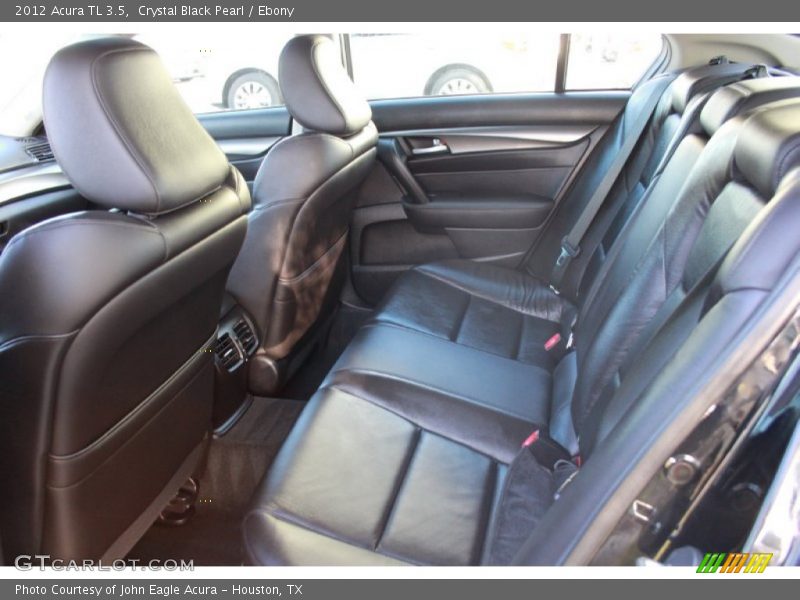 Crystal Black Pearl / Ebony 2012 Acura TL 3.5