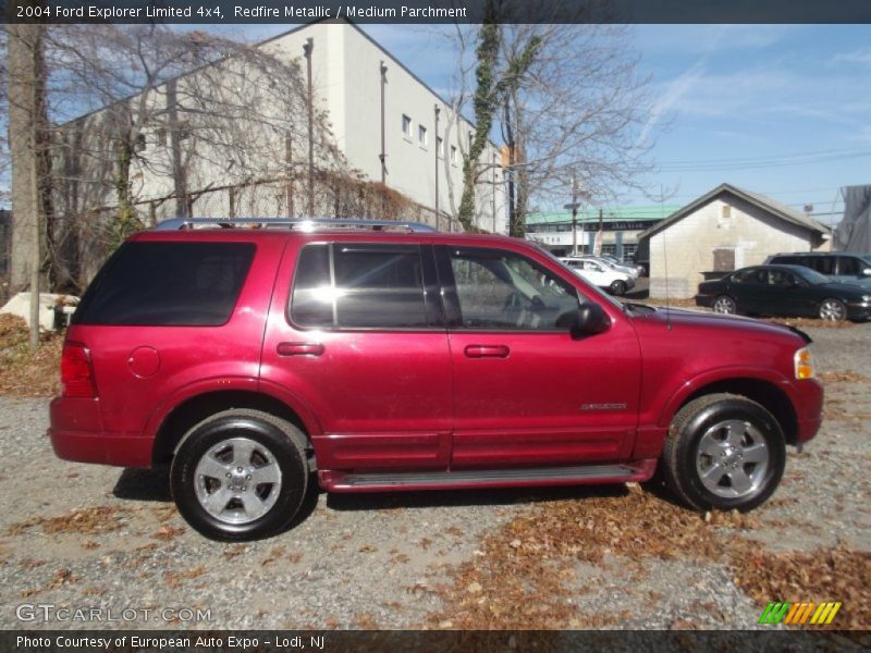 Redfire Metallic / Medium Parchment 2004 Ford Explorer Limited 4x4