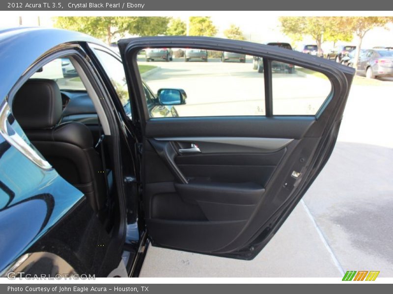 Crystal Black Pearl / Ebony 2012 Acura TL 3.5