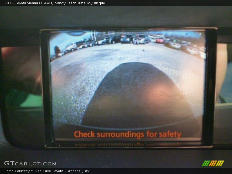 Sandy Beach Metallic / Bisque 2012 Toyota Sienna LE AWD
