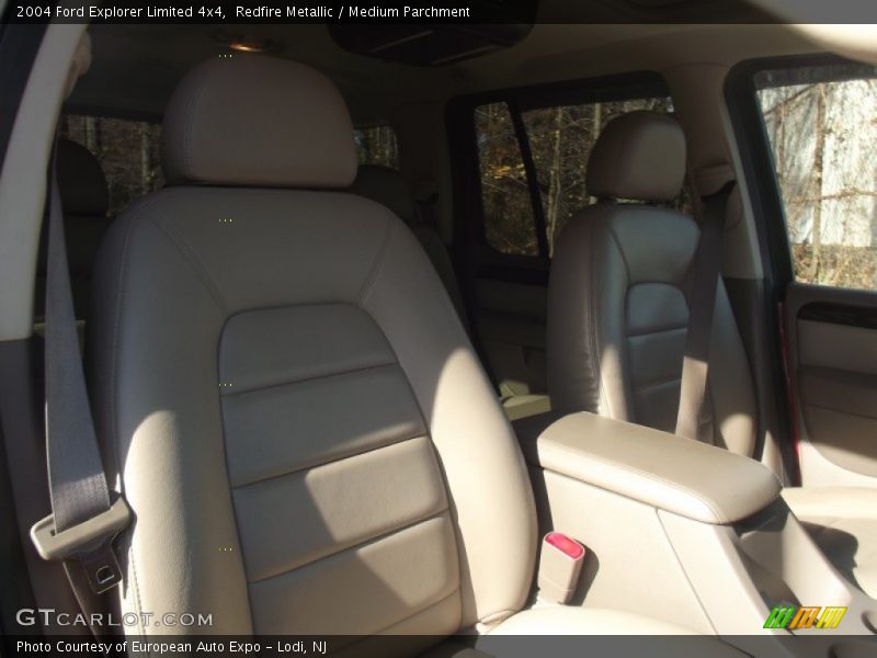 Redfire Metallic / Medium Parchment 2004 Ford Explorer Limited 4x4