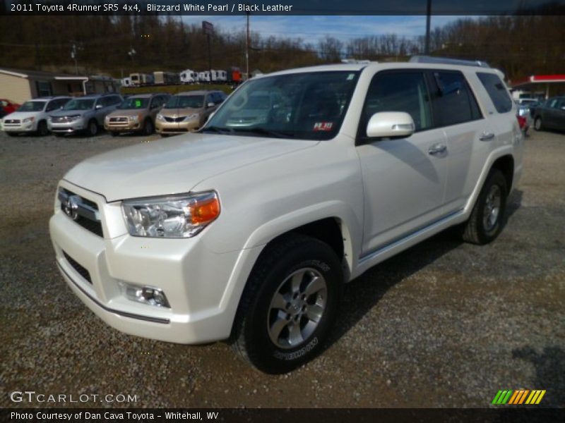 Blizzard White Pearl / Black Leather 2011 Toyota 4Runner SR5 4x4