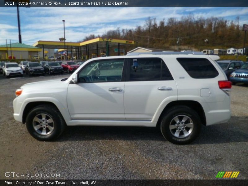 Blizzard White Pearl / Black Leather 2011 Toyota 4Runner SR5 4x4