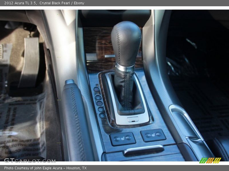 Crystal Black Pearl / Ebony 2012 Acura TL 3.5