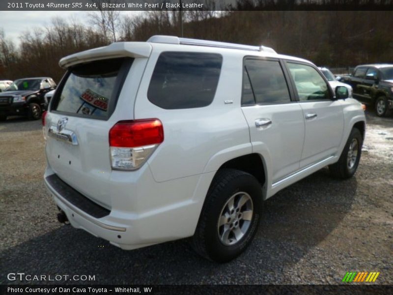 Blizzard White Pearl / Black Leather 2011 Toyota 4Runner SR5 4x4