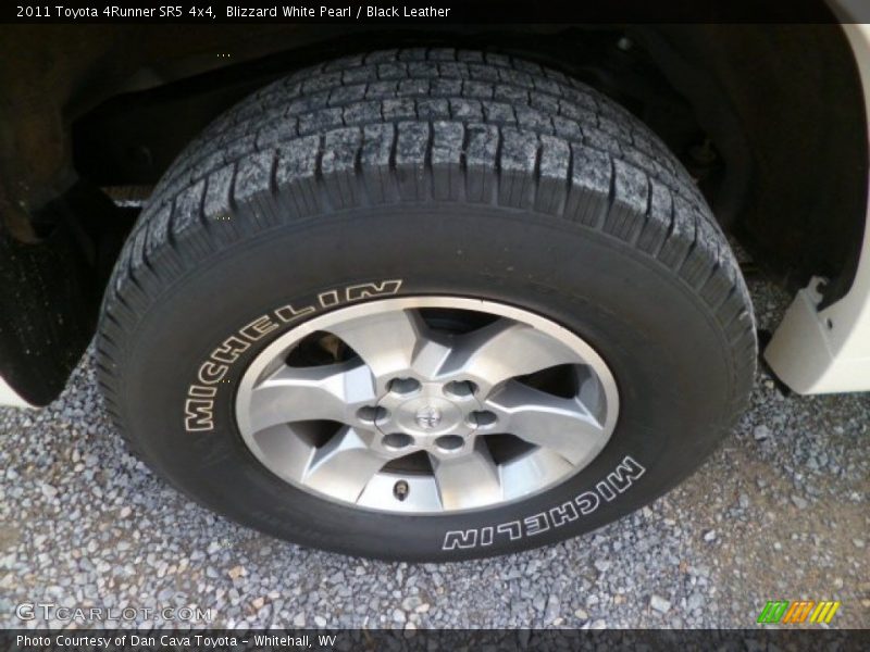 Blizzard White Pearl / Black Leather 2011 Toyota 4Runner SR5 4x4